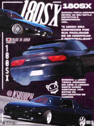 POSTER 180SX